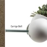 Capsule Minimalist Wall Planter by Gavin Rea