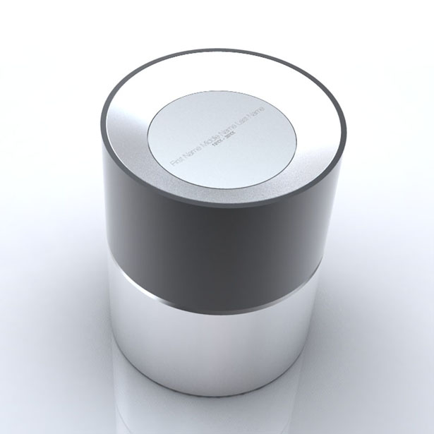 Modern Capsule Urns and Keepsakes by Capsule Project