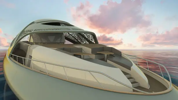 Carapace Superyacht Concept Also Functions As a Submarine by Elena Nappi
