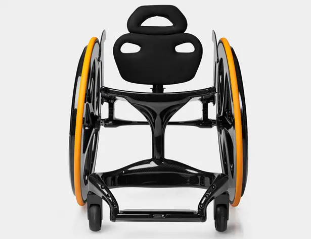 Carbon Black Wheelchair by Andrew Slorance