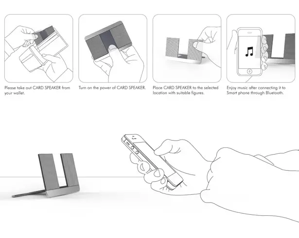 Card Speaker by Jeabyun Yeon