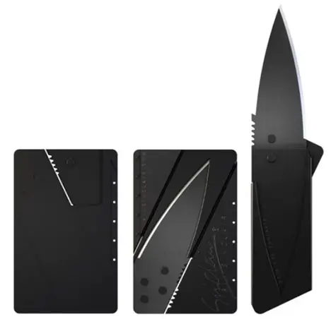 CardSharp Utility Knife Has The Same Size as Your Credit Card