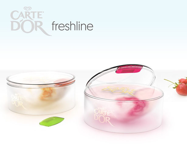 Freshline: Carte D’or Freshline Ice Cream Packaging Design by Merve Nur Sökmen