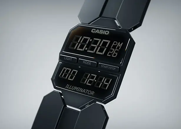 Casio E Series Dress Concept Watch by Arvid Roach