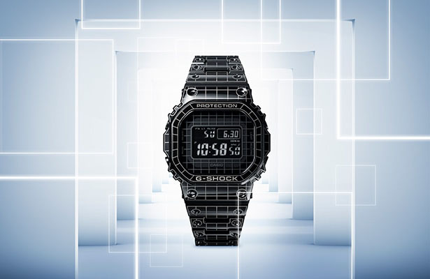 Casio G-Shock GMW-B5000 with Cool Grid Design