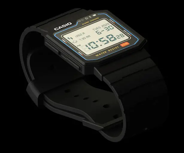 Casio Retro Smartwatch by Antonio Serrano