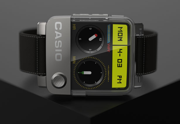 Smart Watch Concept Proposal for CASIO by Tyson Mai