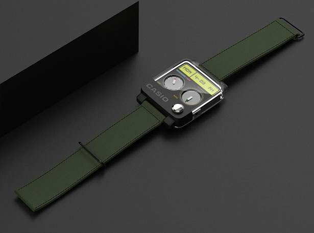 Smart Watch Concept Proposal for CASIO by Tyson Mai