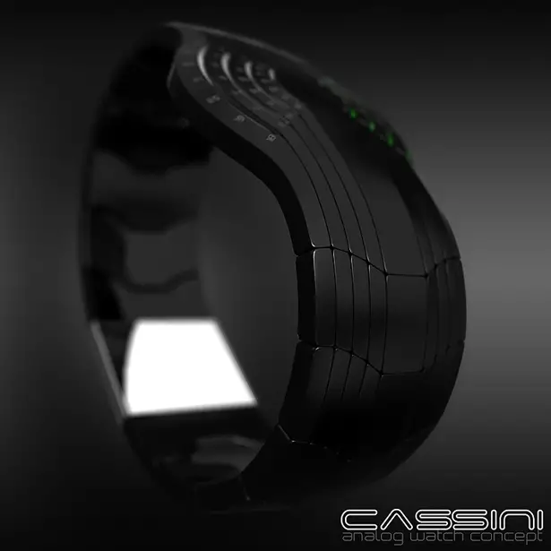 Cassini Analog Watch by Samuel Jerichow