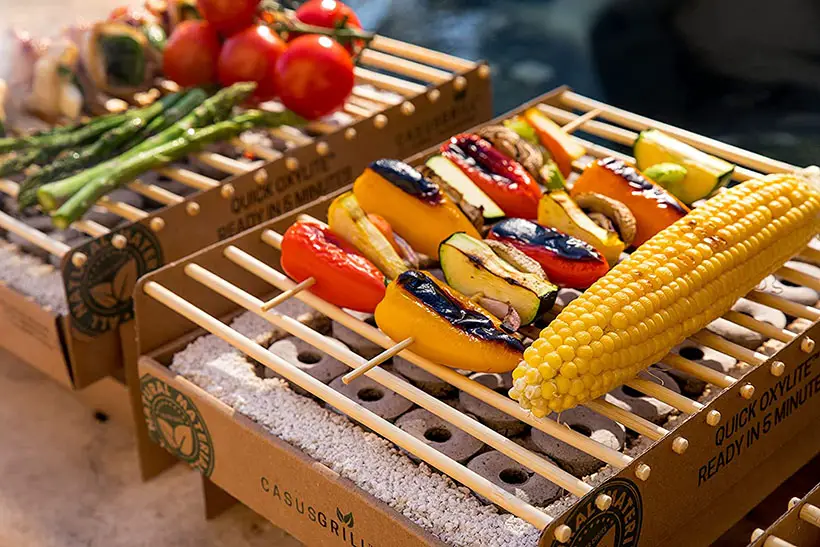 Casus Grill - Disposable, Eco-Friendly Instant Grill