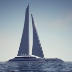 Catamaran Concept Yacht by Rene Gabrielli