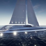 Catamaran Concept Yacht by Rene Gabrielli