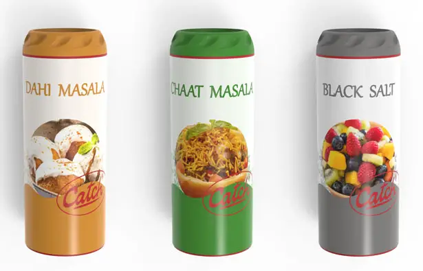 Catch Masala Sprinkler Packaging Design by Diti Agrawal