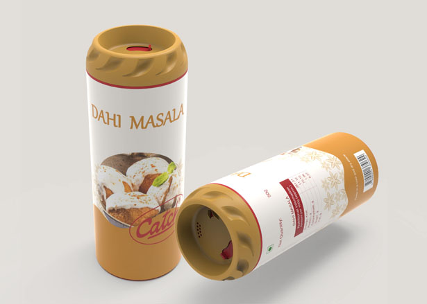 Catch Masala Sprinkler Packaging Design by Diti Agrawal