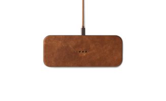The Catch 2 – Stylish Wireless Charger with Italian Leather Finish