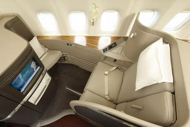 Cathay Pacific Luxury First Class Cabin by Foster + Partners