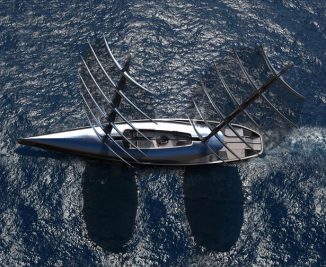 Cauta Super Sailing Yacht Design Is Inspired by Shy Albatross