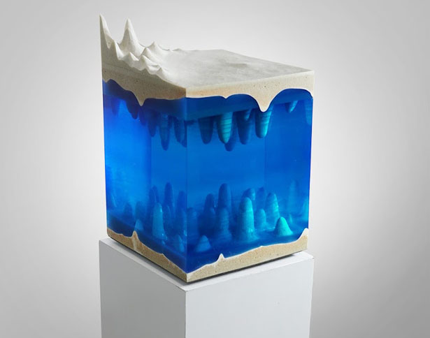 Caverna Incredible 'Dual Sculptures' Interpreting Nature by Eduard Locota