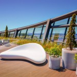 Celebra Building Reception and Terrace Area by Nuvist