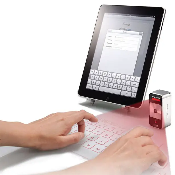 Celluon Magic Cube Laser Projection Keyboard and Touchpad