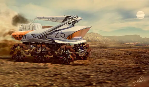 Centurion Desert Transporter by Navneeth Kannan