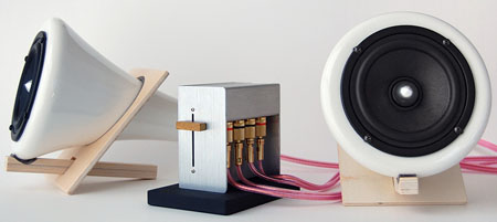 ceramic speakers by joey roth