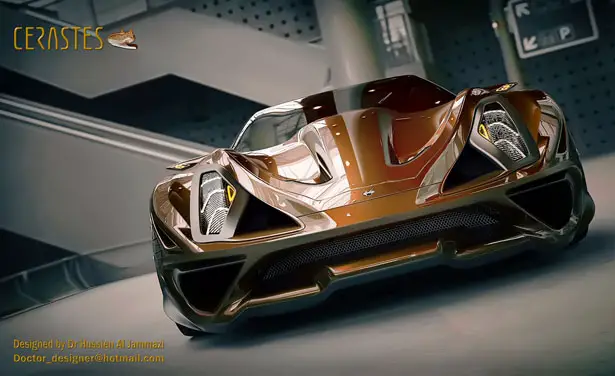 Cerastes Concept Supercar by Dr Hussien Al Jammazi