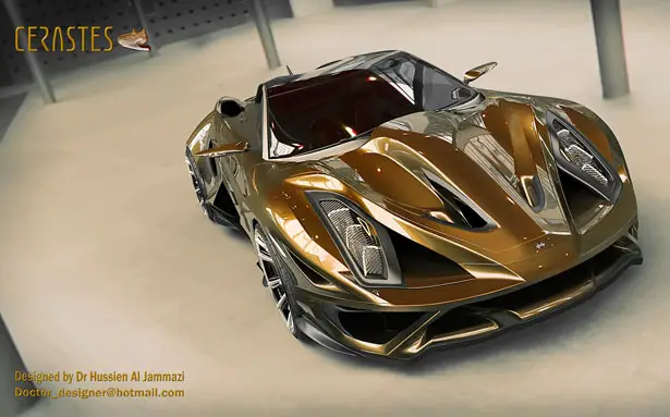 Cerastes Concept Supercar by Dr Hussien Al Jammazi