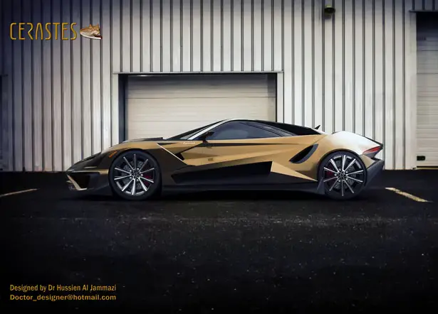 Cerastes Concept Supercar by Dr Hussien Al Jammazi