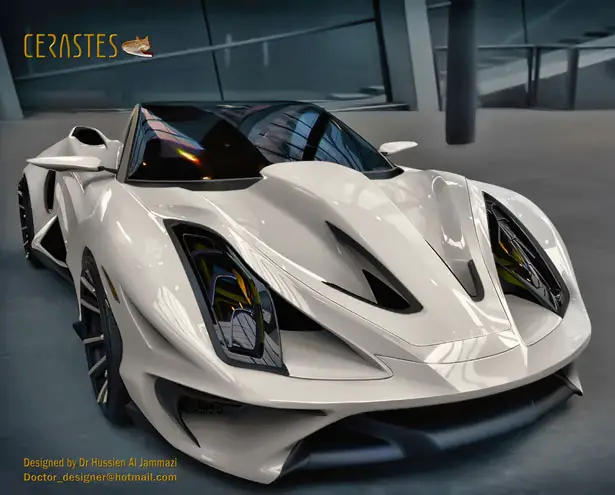 Cerastes Concept Supercar by Dr Hussien Al Jammazi