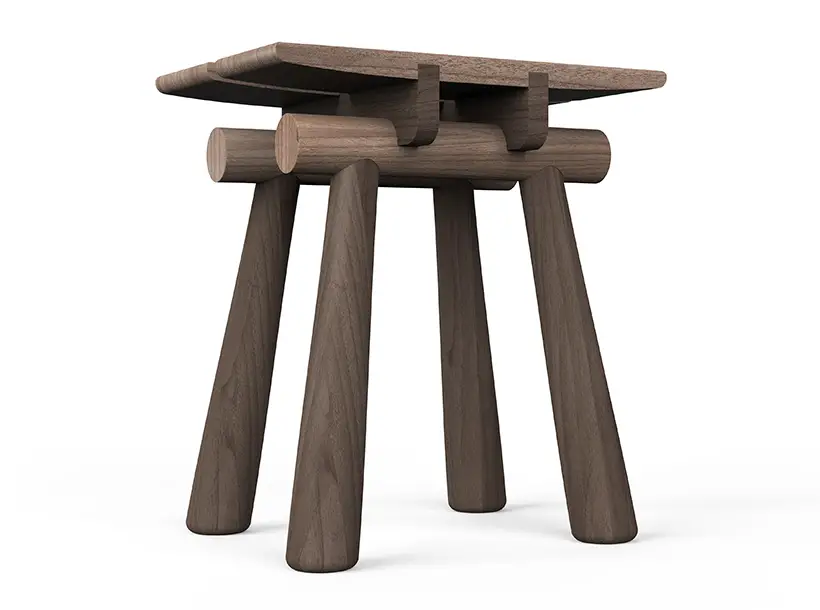 Ceremony Stool by Lu Yi