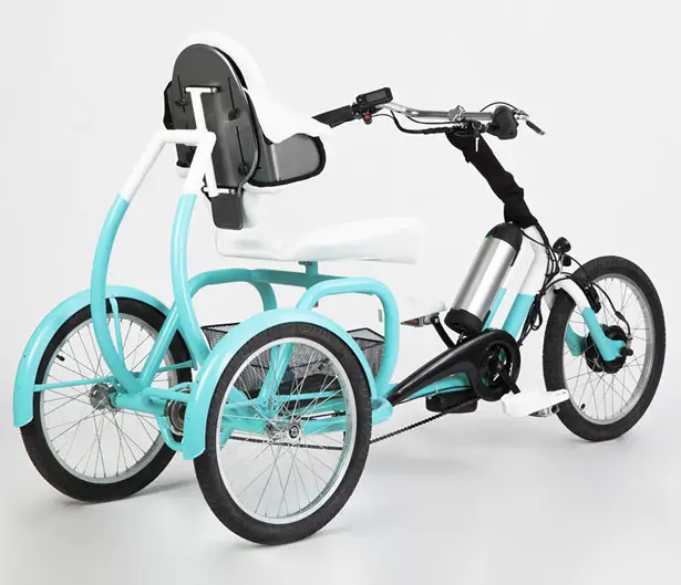 CERO e-Tricycle Features Low Center of Gravity, Adjustable Seating, and Back Support