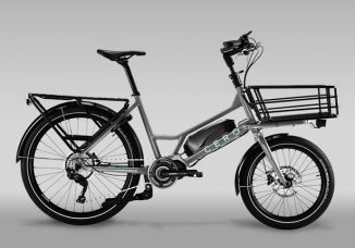 CERO One: A Compact Electric Cargo Bike with Modular Rack System