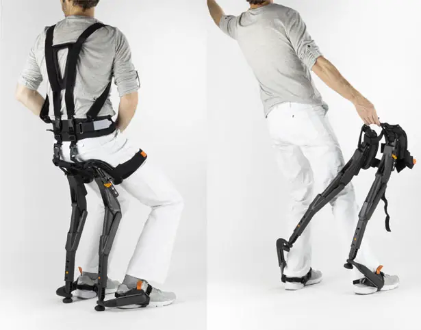 Chairless Chair by Jonathan Medcalf and Marc Sapetti