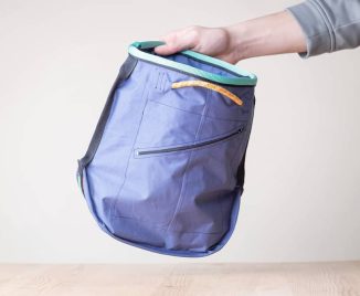 Personal Project: Chalk Bag Design Crafted from Recycled Materials