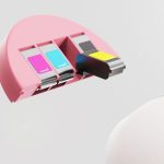 Chameleon Mini Hand-Held Sewing Machine by Cheolhee Lee, Chaeyeon Lee, and Minsong Cho