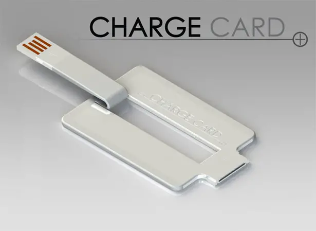 ChargeCard USB Cable Fits Into Your Wallet or Pocket