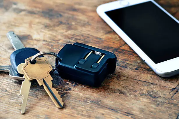 Chargerito - Tiny Mobile Device Charger for iPhone Fits in Your Keychain