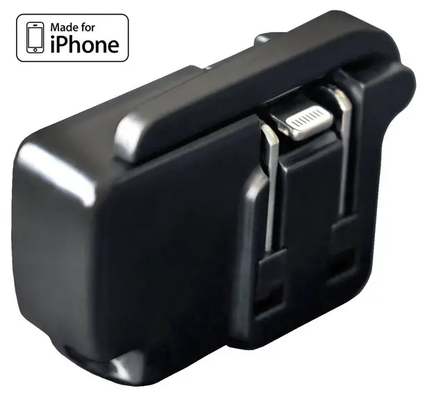 Chargerito - Tiny Mobile Device Charger for iPhone Fits in Your Keychain