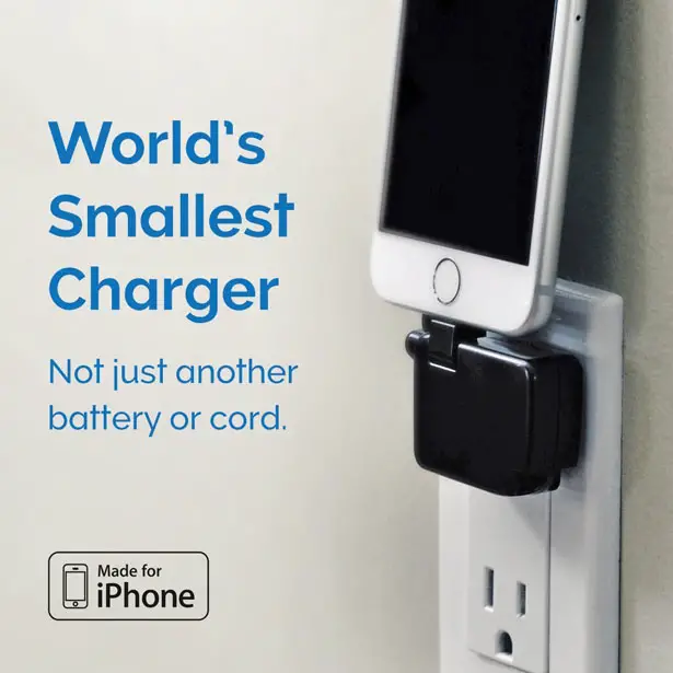 Chargerito - Tiny Mobile Device Charger for iPhone Fits in Your Keychain