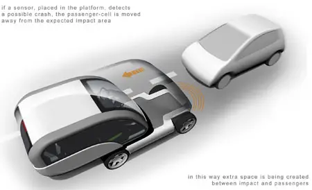 chess futuristic car concept