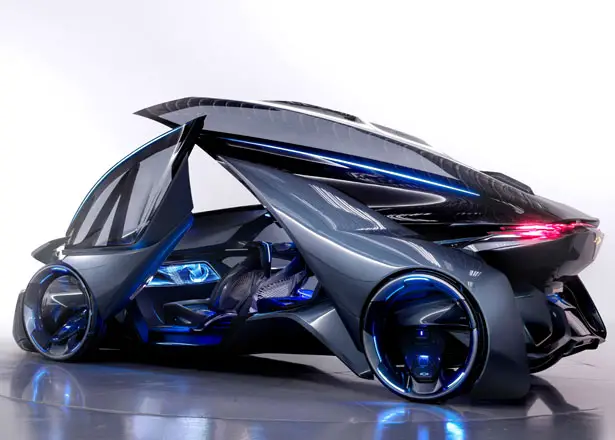 Chevrolet FNR Autonomous Electric Concept Vehicle