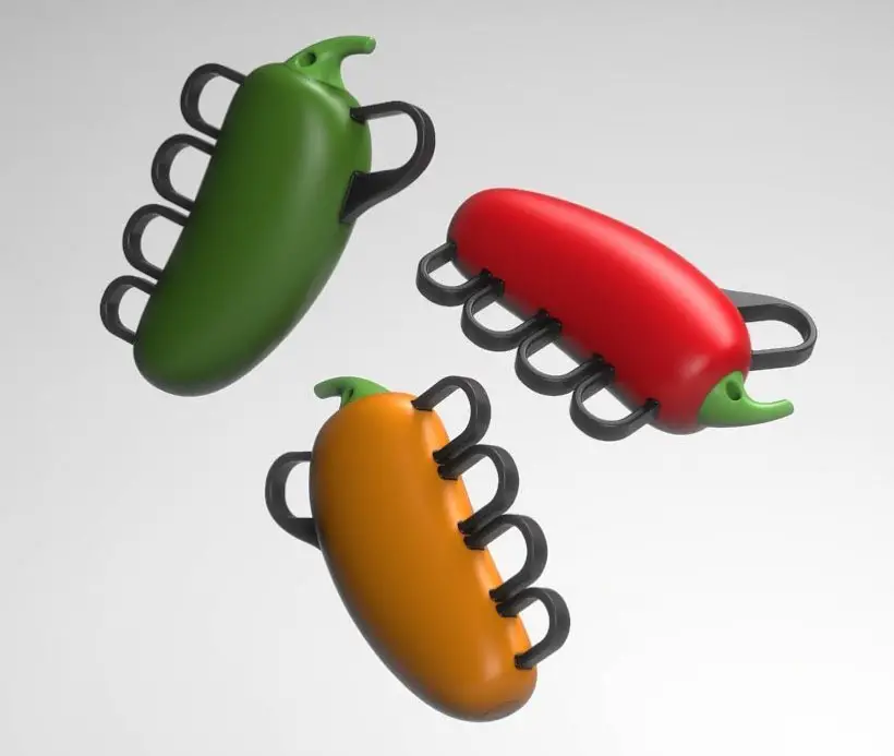 Chilli Fingers by Joshua Wright Designs