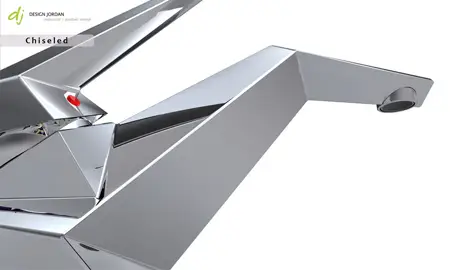 Chiseled Faucet and U-Turn Faucet from Sofian Tallal