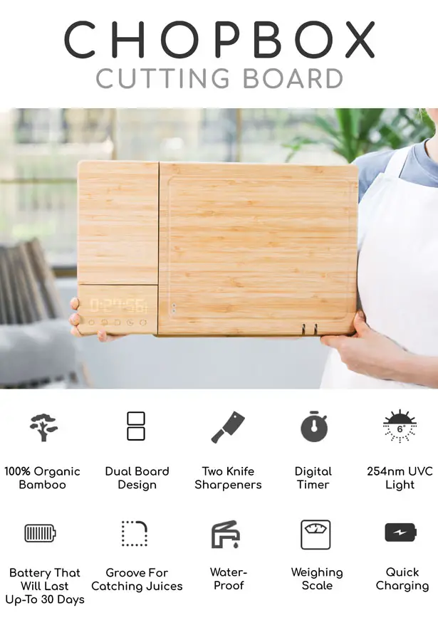 Chopbox Smart Cutting Board - Meal Prep Has Become Much Easier