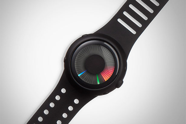 Futuristic Chromatic LED Watch