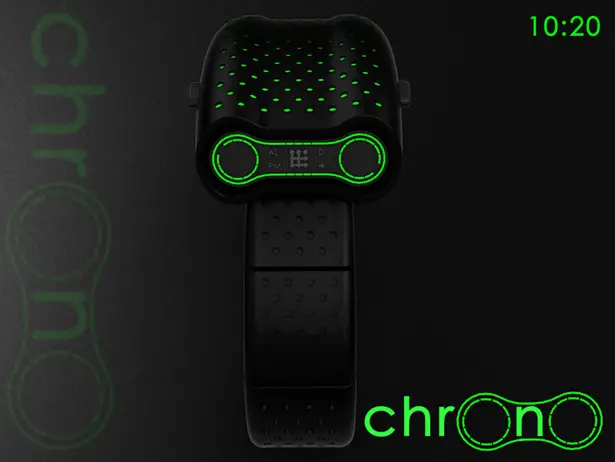 Chrono Dashboard Inspired Watch by Peter Fletcher