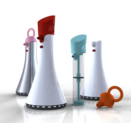 chube automated toothpaste dispenser