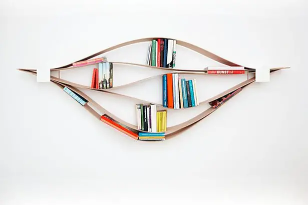 Chuck Flexible Bookshelf Allows You to Determine Its Form