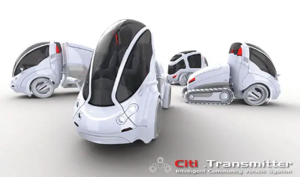 Citi.Transmitter Community Vehicle System by Vincent Chan